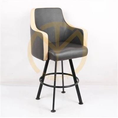 Chaise de casino pour machine à sous avec repose-pied