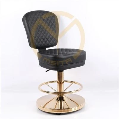 Fantastique chaise de table de casino en vinyle